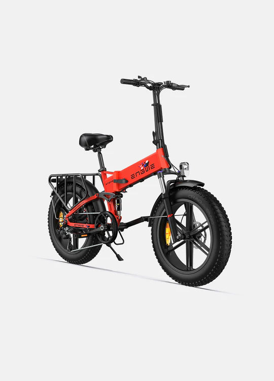 ENGWE Engine X Elektrische Vouwfiets | Voor- en achtervering