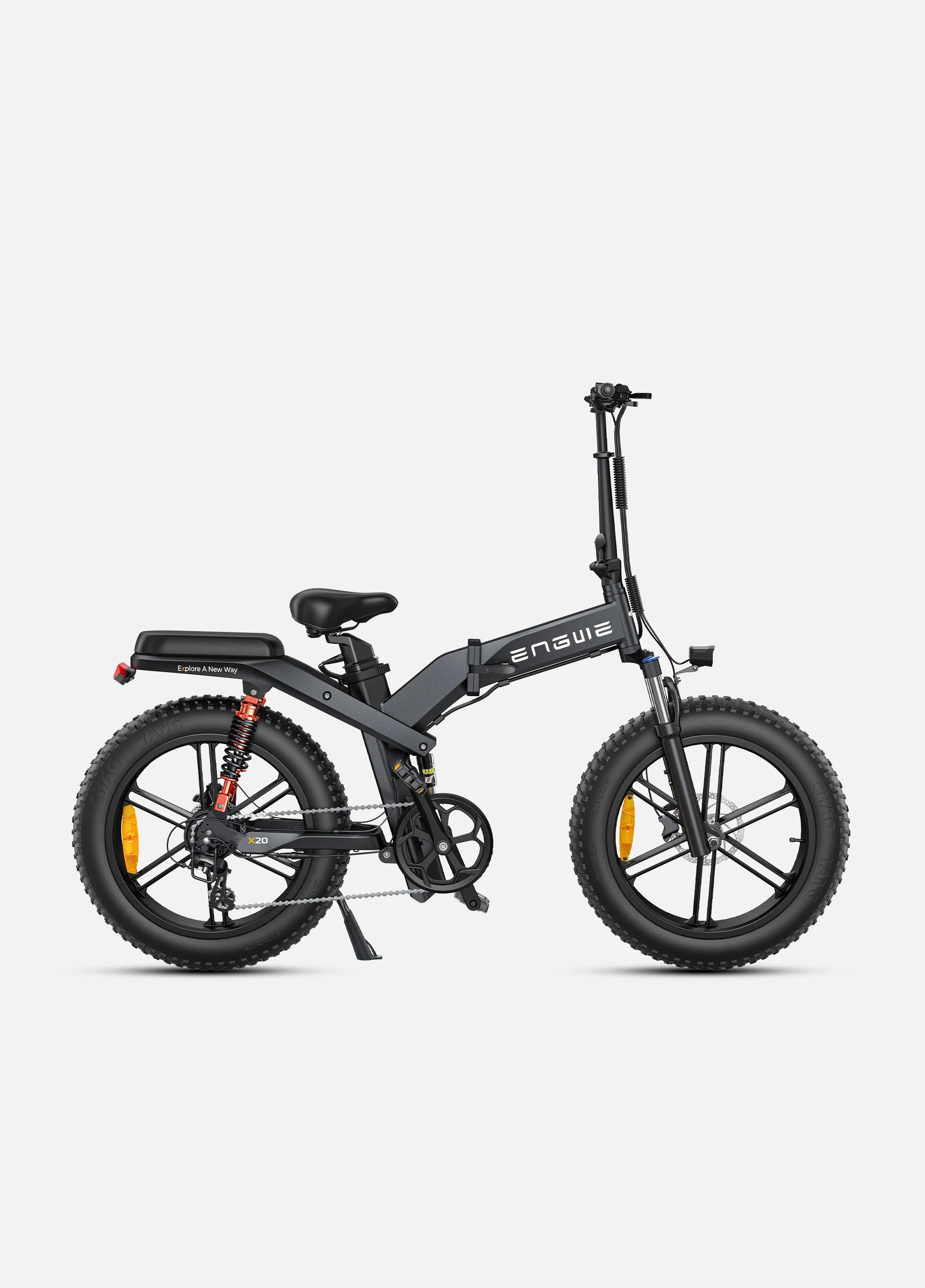 ENGWE X20 Elektrische Vouwfiets | Dubbele accu