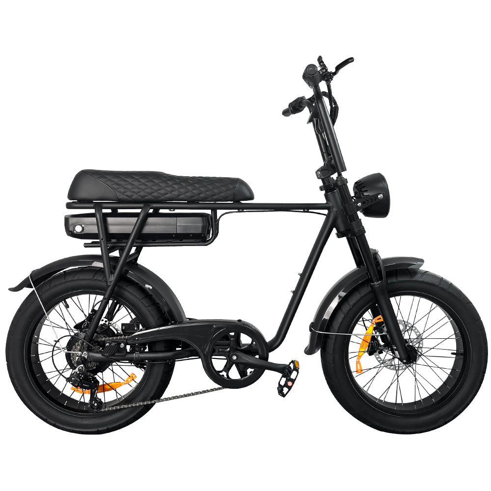 EB2 Fatbike - Incl. Alarm + voetsteuntjes & hydraulische remmen