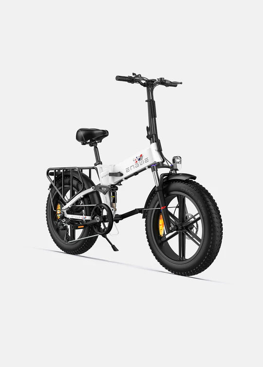 ENGWE Engine X Elektrische Vouwfiets | Voor- en achtervering