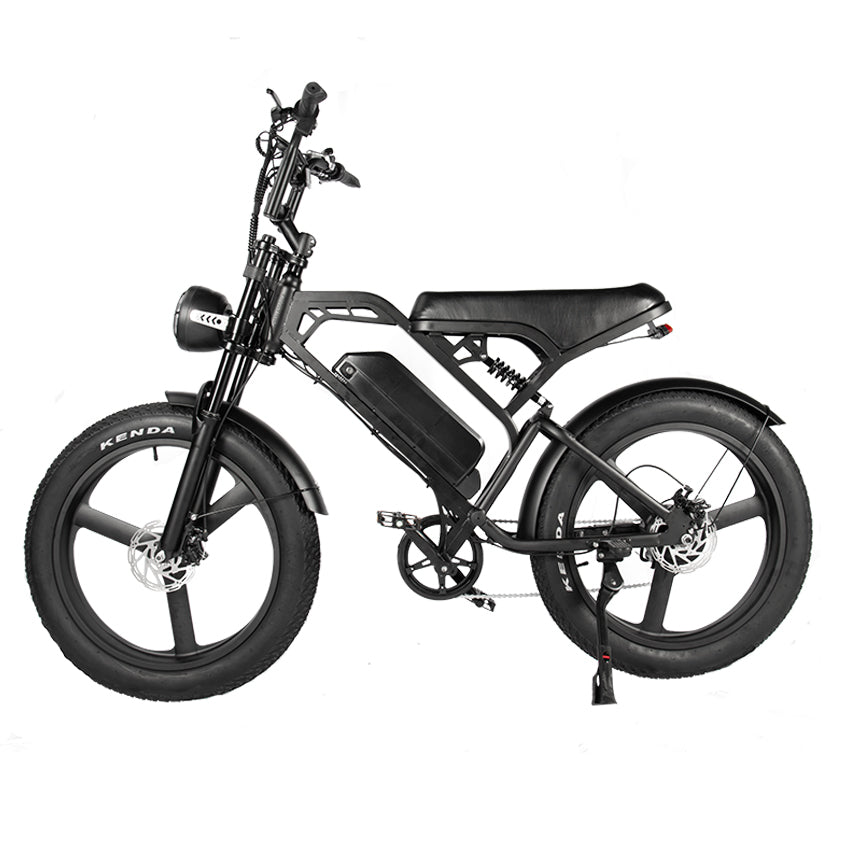 Bicicleta gorda V20 - Incl. asiento trasero + reposapiés + alarma