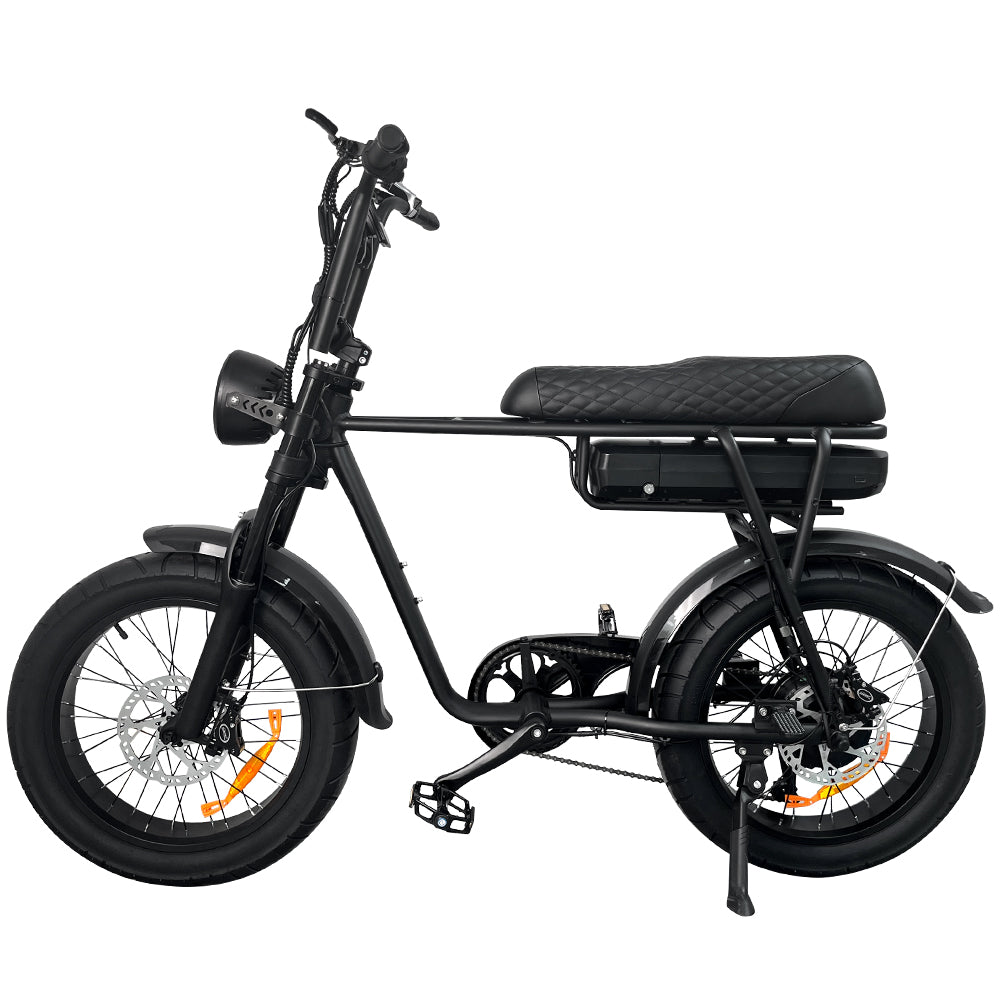 EB2 Fatbike - Incl. Alarm + voetsteuntjes & hydraulische remmen