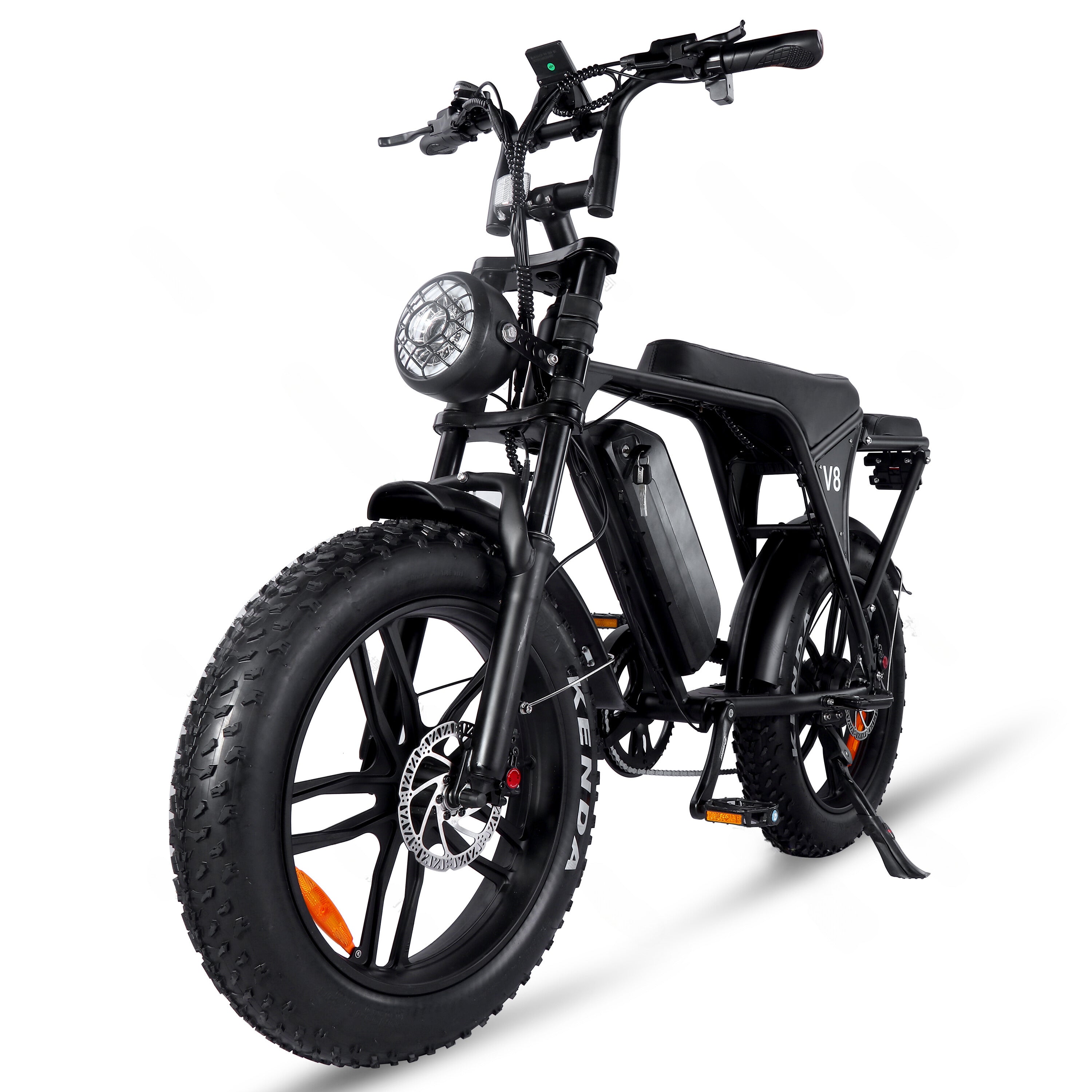 SUPER DEAL! OUXI V8 3.0 Fatbike - Incl. Achterzitje + Voetsteuntjes + Alarm