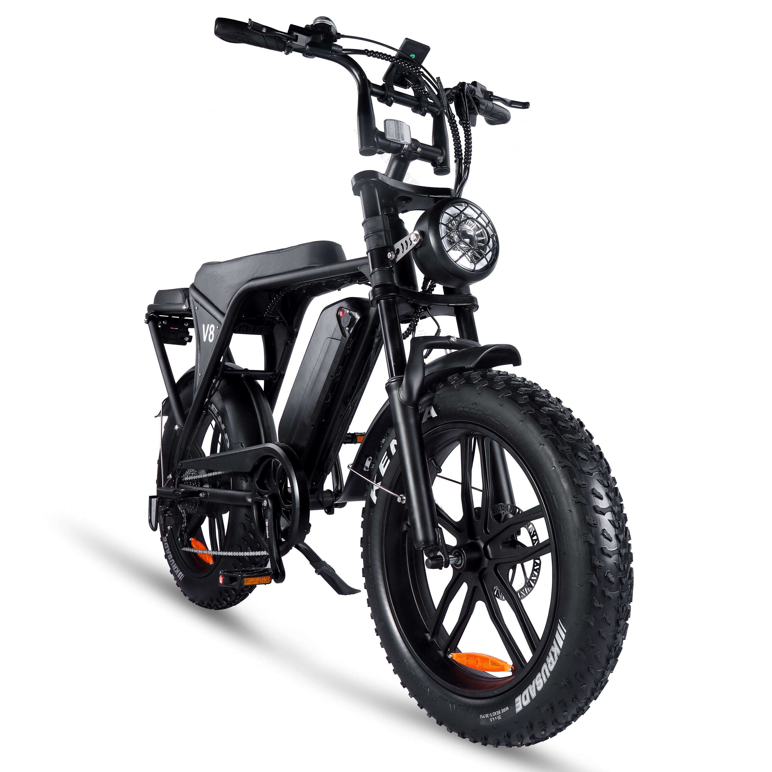 ¡LA MEJOR OFERTA en España! Fatbike OUXI V8 3.0 - Incl. Asiento trasero + Reposapiés + Alarma