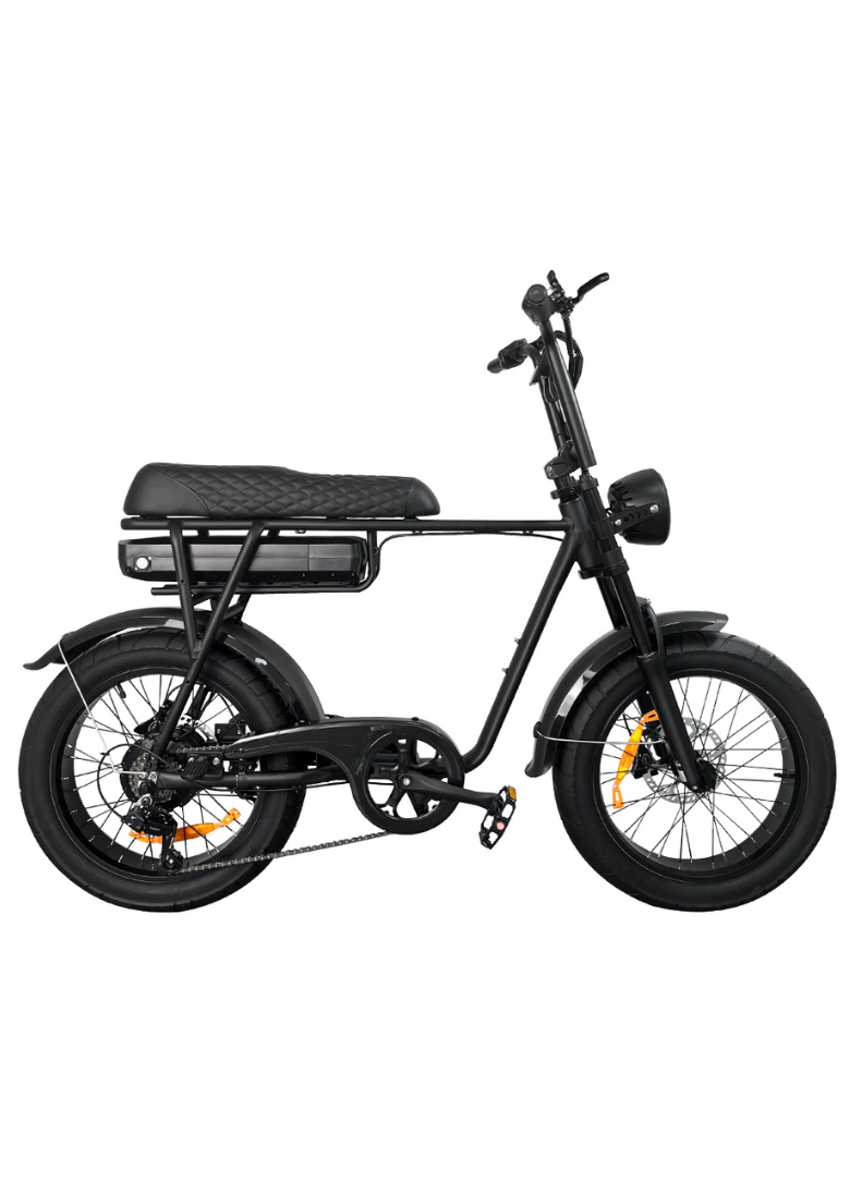 EB2 Fatbike - Incl. Alarm + voetsteuntjes & hydraulische remmen