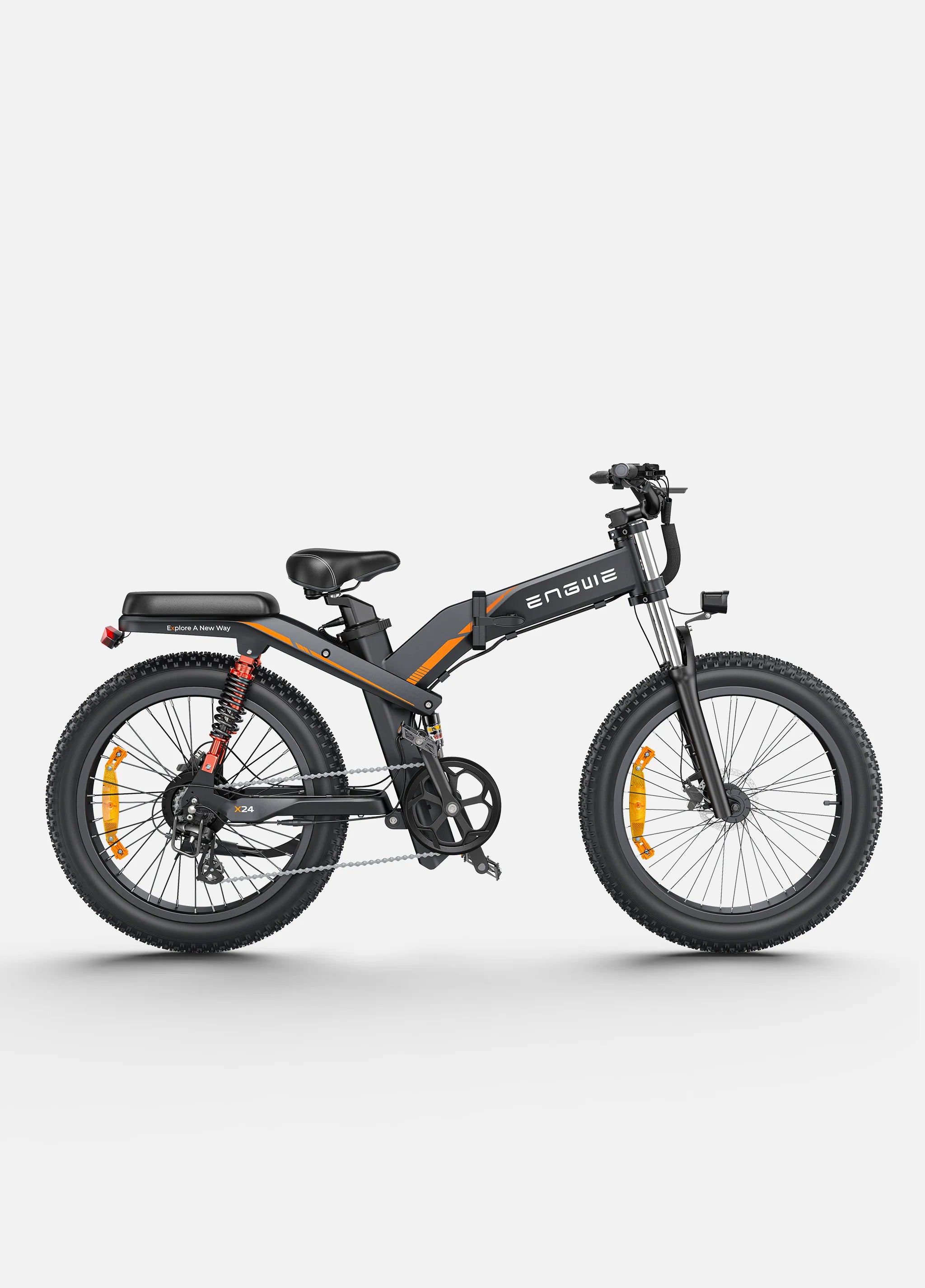 ENGWE X24 Elektrische Vouwfiets | Dubbele accu